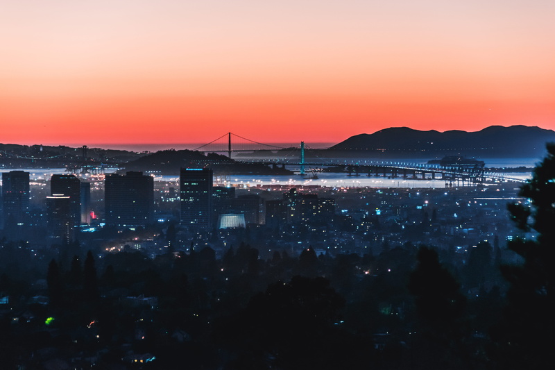 orange sky, bosphorus Bridge, skyline, harbor, photograph, traffic, downtown District, city at night, panoramic, city lights, hillside, blue, night, coastline