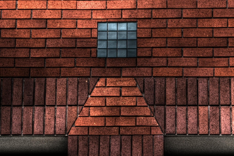 geometry, building, bricks, lines, brick wall, day, brick, brown, house, no people, wall - building feature, shape, stack, full frame, pattern, square