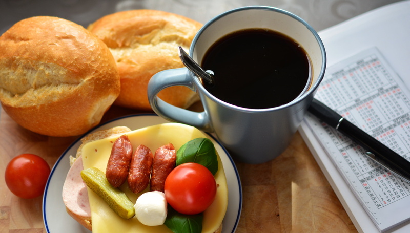meal, salad, no people, start the day, drink, mug, liquid, coffee cup, snack, healthy eating, hearty, filled, refreshment, 5K, food and drink, crockery