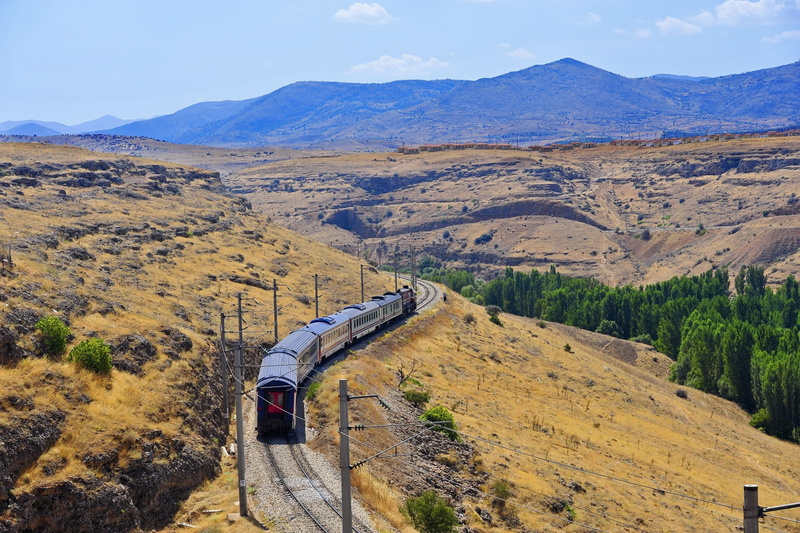 landscape, beauty, train, natural, turkiye, turkey, malatya, 1080P, mountain, tree