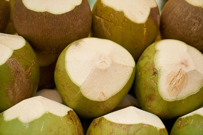 market stall, nobody, food, liquid, diet, still life, abundance, organic, stack, healthy lifestyle, melon, background, india coconut, food photo, ripe