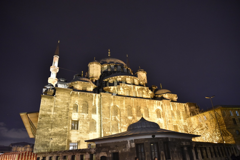 government, nature, the minarets, 5K, building exterior, night, history, low angle view, dome, cami, sky, building, the past, istanbul, eminönü, place of worship