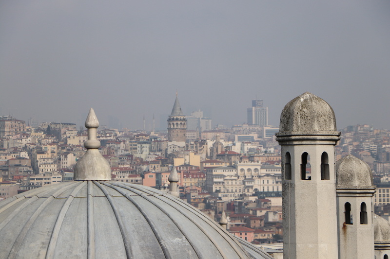 landscape, beautiful, no people, copy space, muslim, minaret, turkey, place of worship, travel, religion, spirituality, outdoors, clear sky, galata, cityscape