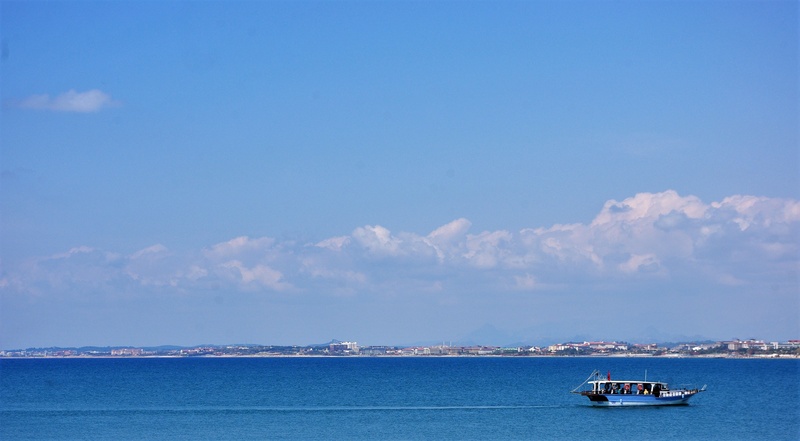 booked, city, shipping, sailing, copy space, cloud - sky, no people, view, architecture, bay, tourist attraction, nature, sky, tourism, sea, sailboat, outdoors