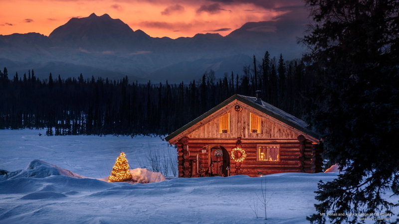 2K, alaska, range, christmas, Holidays, denali, mt