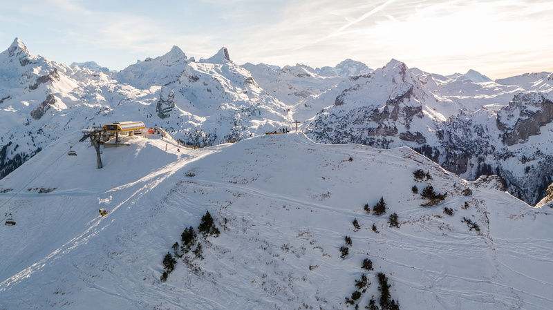 5K, daytime, glacier, schwyz, day, sky, switzerland, mountain range, cloud, environment, ice, coniferous tree, mountain, cloud - sky, nature, slope, tranquil scene