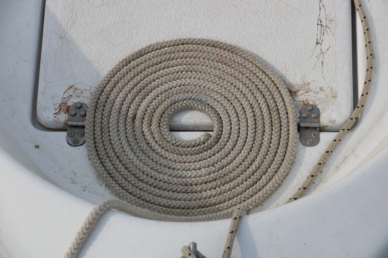 zadar, connection, wound, geometric shape, white color, metal, croatie, high angle view, wheel, old, coiled, transportation, spiral, spring, pattern, boat