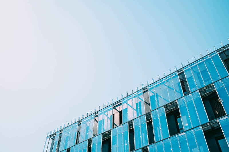 sky, nature, window, ciel, clear sky, 5K, building, building exterior, office building exterior, built structure, sunlight, glass - material