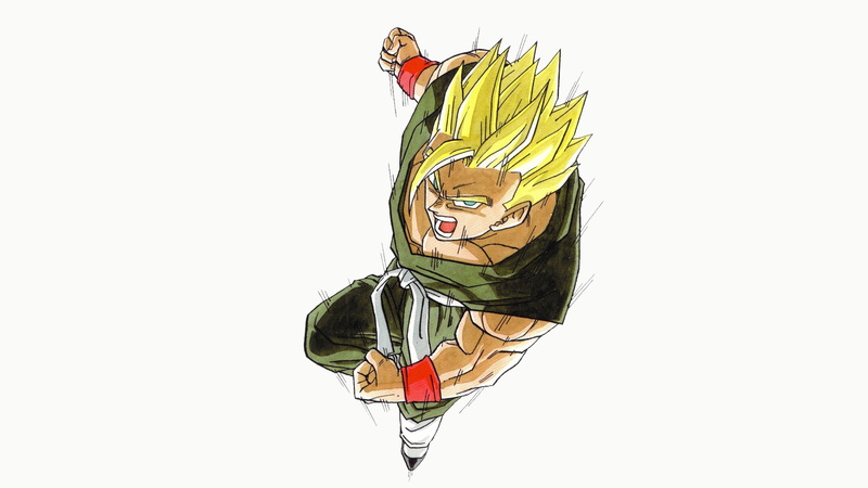 Dragon Ball Z, Dragon Ball, Son Gohan, 1080P, simple background, Gohan