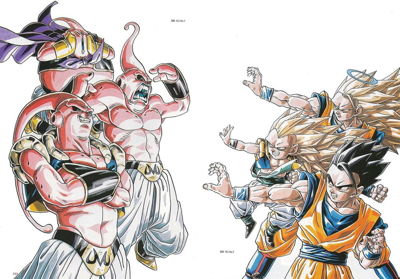 Son Goku, hd, ball, dragon, art, Buu, z, son, gohan, 720P, goku, dragonball, anime, x