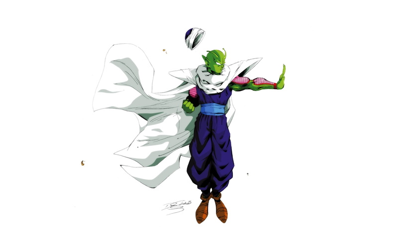 dragon ball z, z, art, ball, Fan Art, hd, dragon, 720P, dragonball, anime, fan, Piccolo