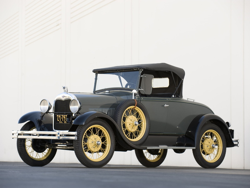 1927, retro, roadster, ford, model a, 1080P