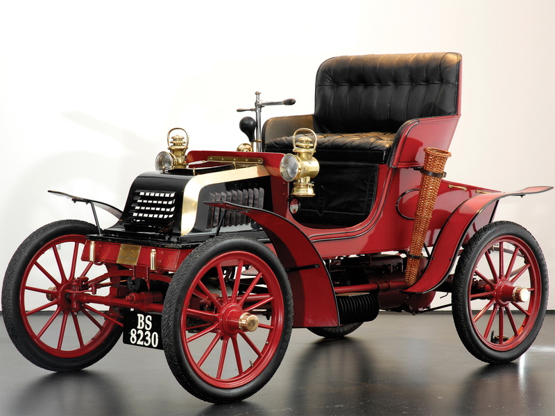 runabout, 1903, crestmobile, retro, model d, 2 passenger, 1080P