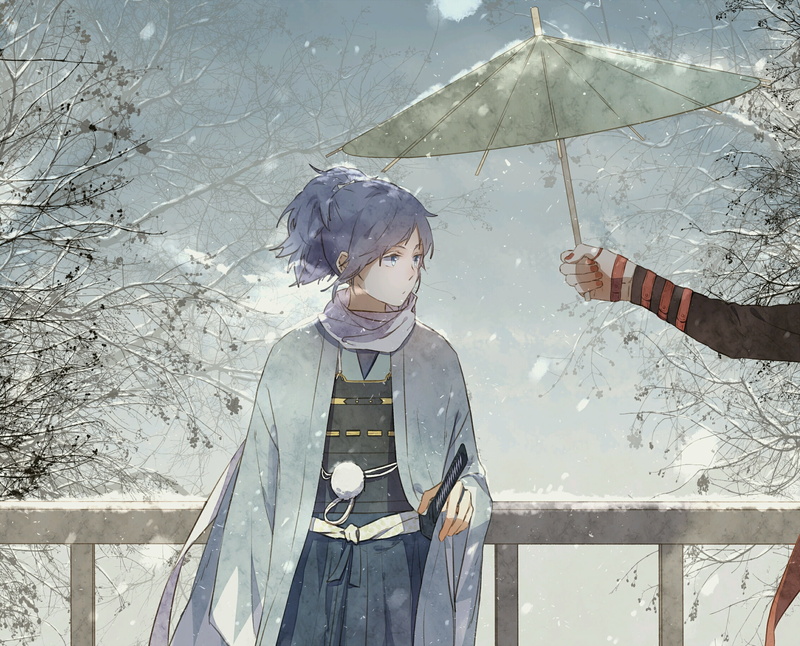 Touken Ranbu, 1080P, Anime, Kashuu Kiyomitsu, Yamato no Kami Yasusada