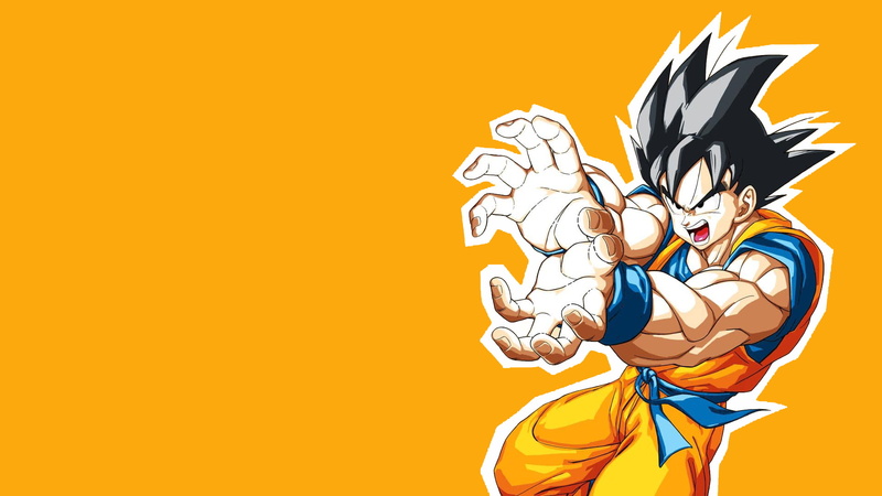 Son Goku, simple background, Dragon Ball Z, 1080P, DRAGON BALL Z: KAKAROT, Dragon Ball