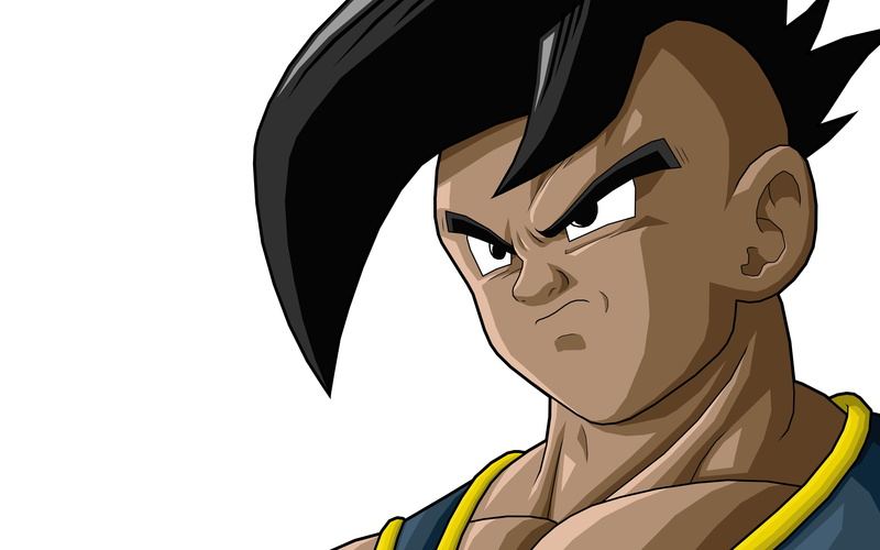 black, dragon ball z, Dragon Ball GT, x, hd, dragonball, ball, background, 2K, white, hair, dragon, gt, anime, z, art
