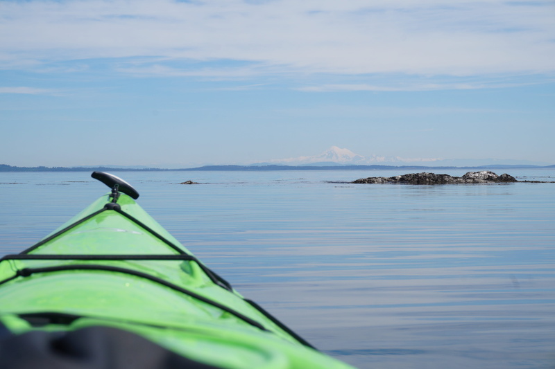 beauty in nature, mode of transportation, outdoors, sea, water, boat, Discovery Island, kayaking, scenics - nature, summer, tranquil scene, Victoria Bc
