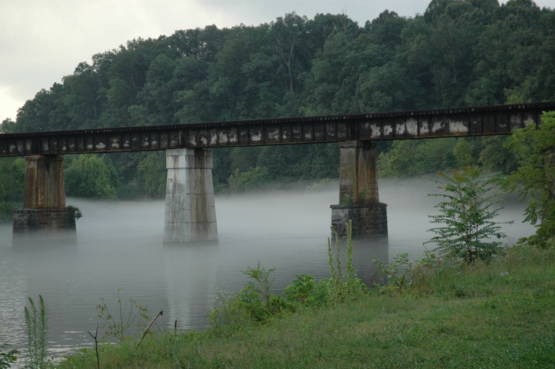 built structure, scenics - nature, tree, connection, outdoors, beauty in nature, arch bridge, nature, tranquility, growth, river, mountains, 1080P, bridge - man made structure
