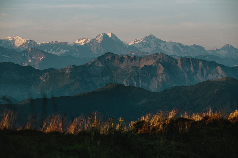 snow, sunset, mountainscape, mountain peak, snowcapped, fürsteinwald, travel, cloud - sky, scenics - nature, hiking, sunrise, beauty in nature, tranquil scene