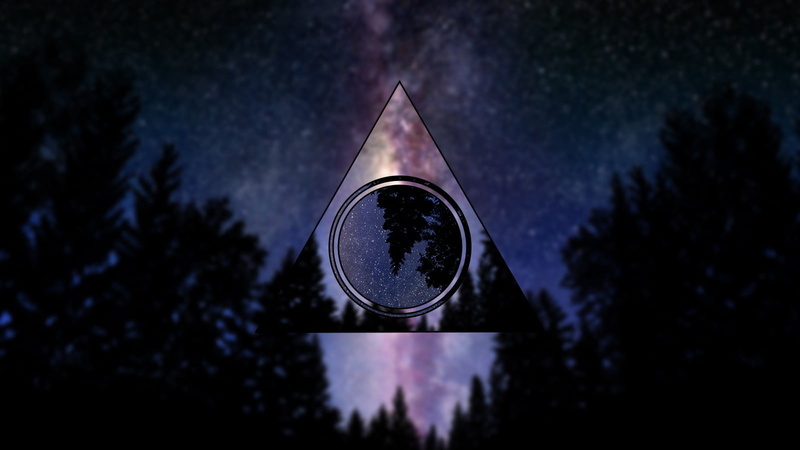 outdoors, cloud - sky, focus on foreground, beauty in nature, astronomy, illuminated, blurred, shape, night, sky, untitled, polyscape, 720P, circle, plant