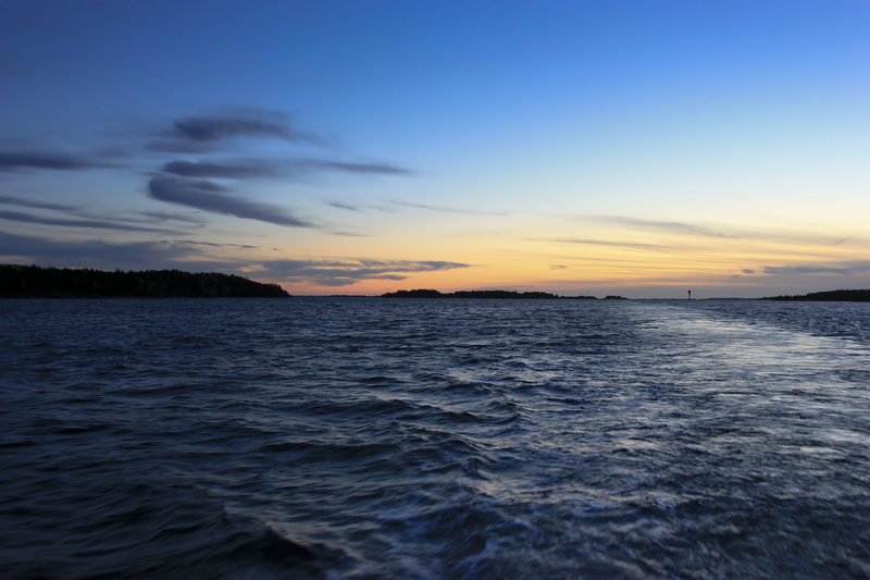 rippled, scenics, 4K, Cloud, waves, water, scenics - nature, night, sea, seaside, blue, beauty in nature, dusk, north, nature, travel, coastline, no people