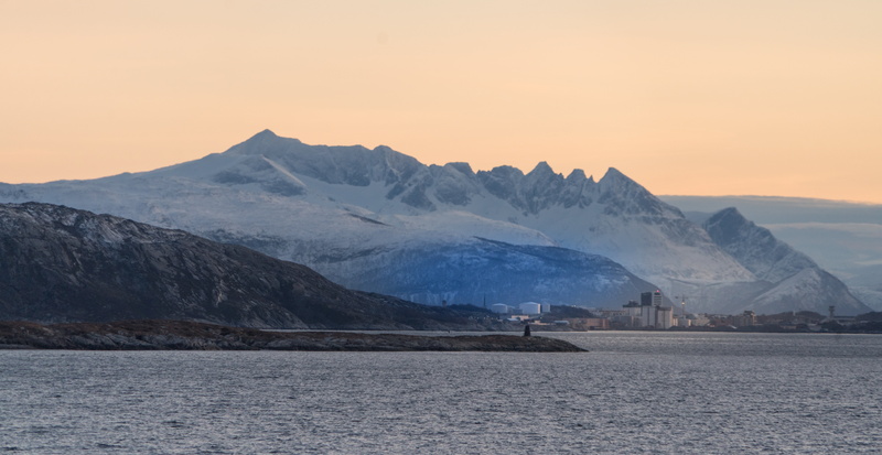 sunset, scenics, norway, adventure, outdoor, scenics - nature, scandinavia, water, 8K, snow, sea, cold temperature, ice, outdoors, tranquility, mountain range