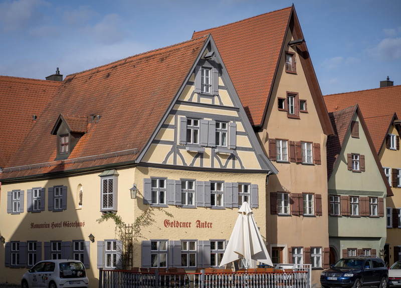 nature, window, fachwerkhaus, decor, romantic, sunlight, bavaria, picturesque, place, outdoors, sky, street, architecture, wall, building, truss, building exterior