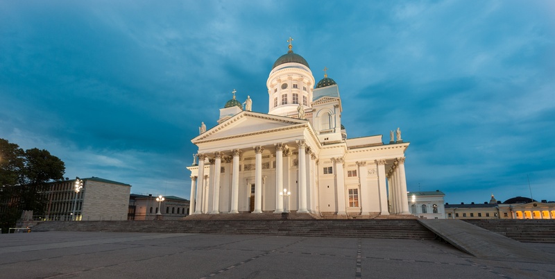religion, travel destinations, cloud - sky, history, white, high, architectural column, courthouse, architecture, helsinki, church, sky, built structure