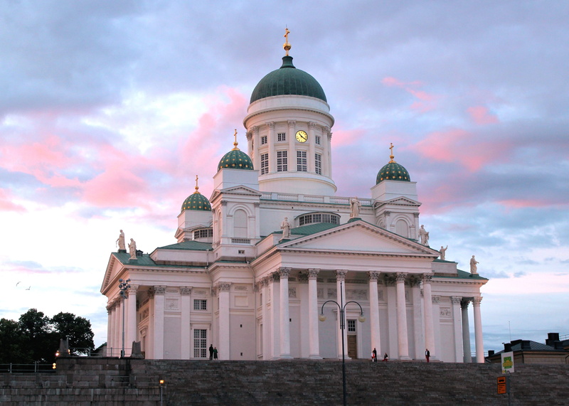 architectural column, travel, belief, cathedral, dome, government, building exterior, suurkirkko, nature, helsinki, religion, classicism, place of worship