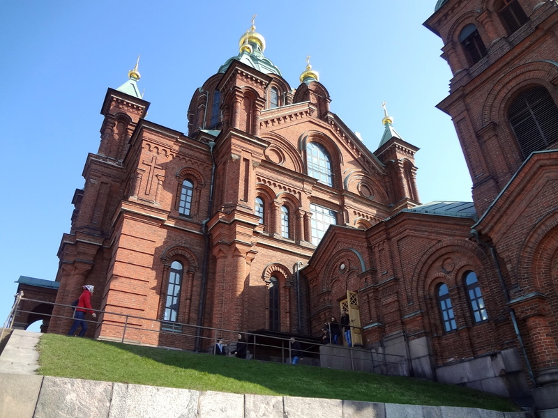 history, spirituality, church, finland, spire, clear sky, place of worship, belief, religion, nature, no people, architecture, uspenskij cathedral, helsinki