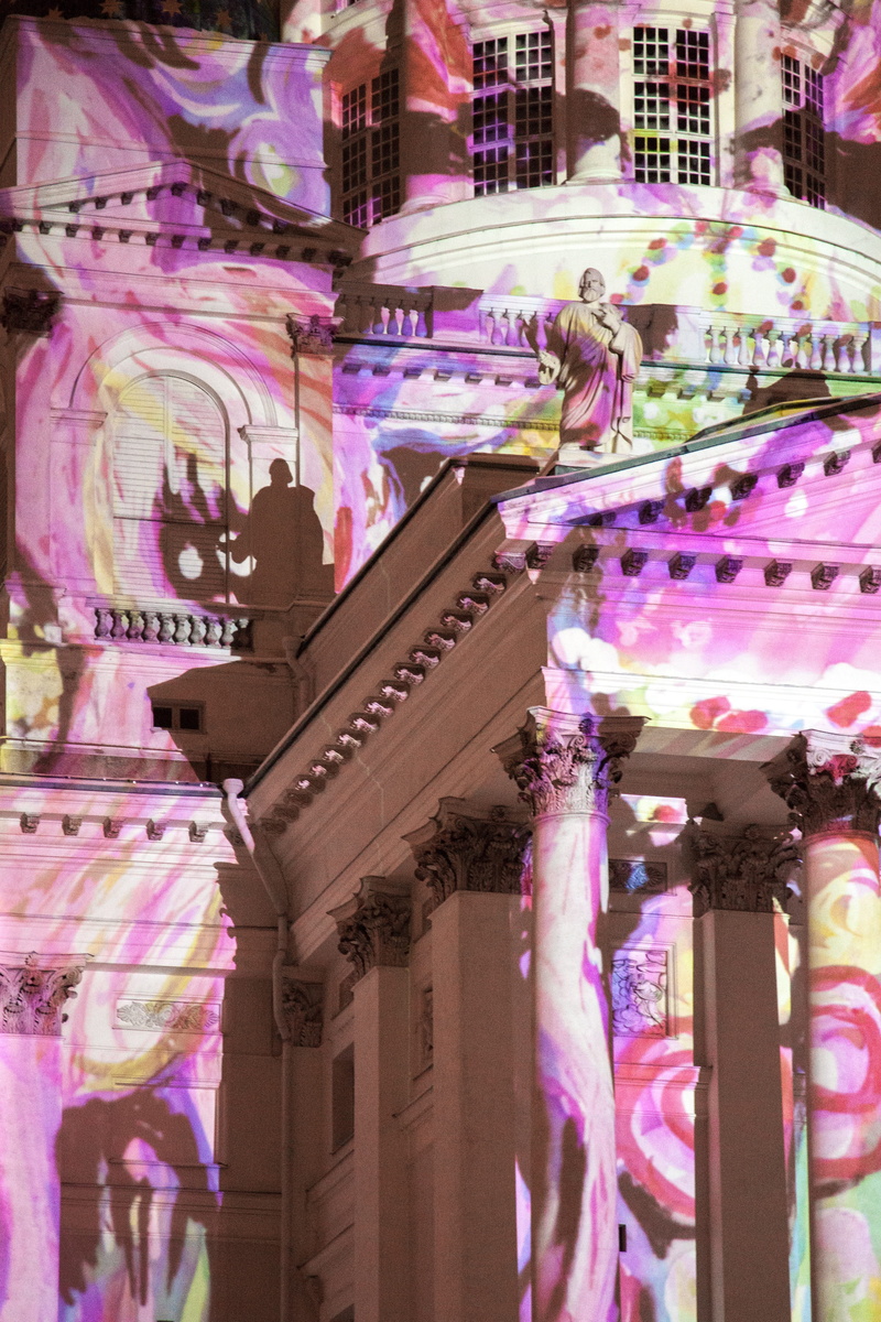 monumental, flowers, city, pink, landmark, attraction, lighting equipment, outdoors, season, building, ceiling, europe, culture, representation, cathedral
