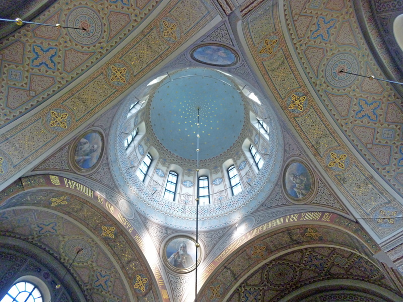 place of worship, arch, ornate, Uspenski Cathedral, travel destinations, Dome, dom, architecture, pattern, indoors, building, church, orthodox, art and craft
