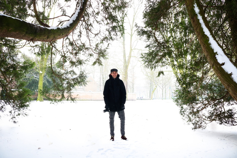 day, winter, warm clothing, netherlands, outdoors, real people, breda, front view, jacket, 5K, young men, cold temperature, cloudy, sunshine, nature, barret
