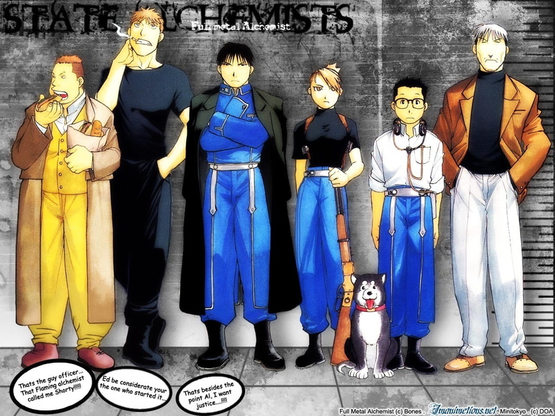 riza, havoc, Riza Hawkeye, vato, heymans, breda, 720P, mustang, anime, art, falman, roy, kain, hd, Roy Mustang, fuery, alchemist, hawkeye, full, metal
