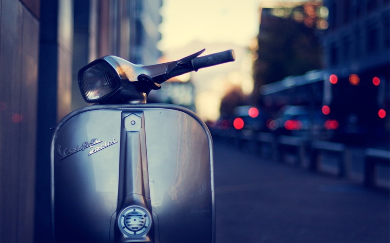 cityscapes, hd, art, sprint, 1080P, nature, motorbikes, vespa