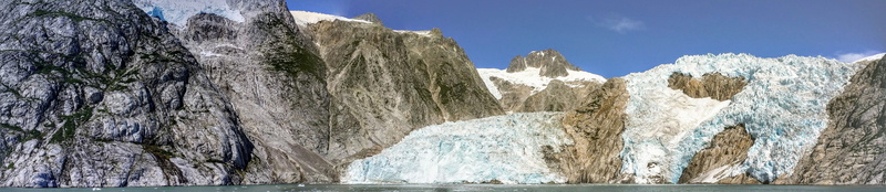 mountain peak, ice, glacier, environment, water, scenics - nature, day, usa, mountains, scenery, sea, cold temperature, mountain, rock, tourism, panoramic