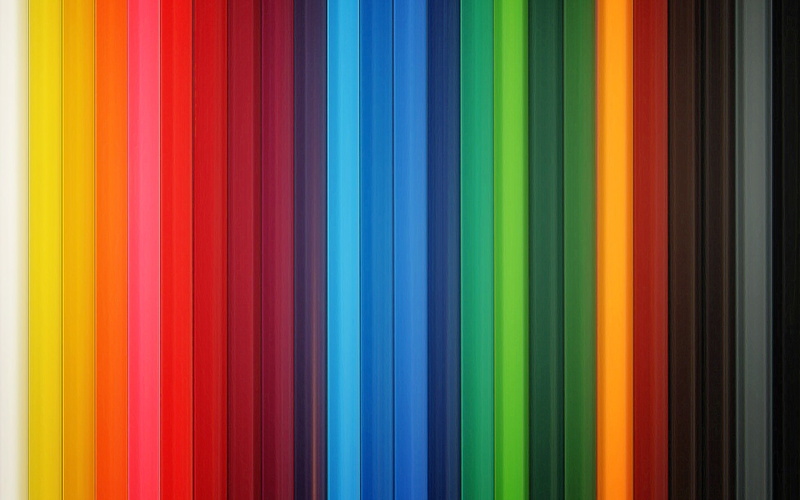 1080P, colorful, pencils