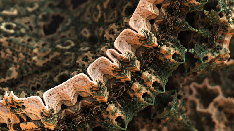 5K, abstract size records artwork fractal digital art depth of field