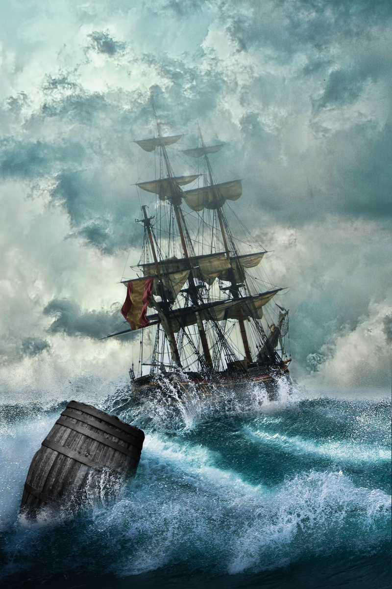 no people, day, deterioration, 1080P, outdoors, built structure, cruise, abandoned, sea, ship, power in nature, water, aquatic sport, sky, sailboat, blue