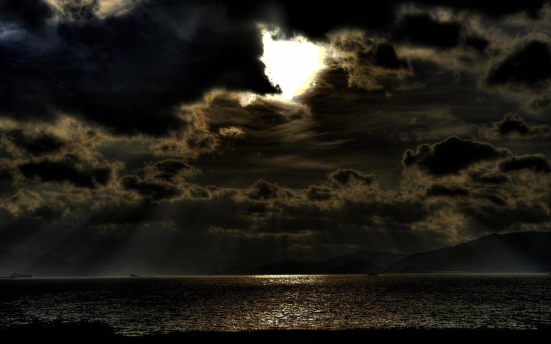 dark, stormy, 3d and abstract, clouds, 1080P
