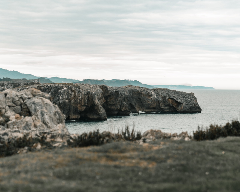 rocky coast, tranquil scene, nature, day, sea, coast, daytime, beautiful landscape, rock - object, formation, landscape, water, promontory, shoreline, scenics - nature
