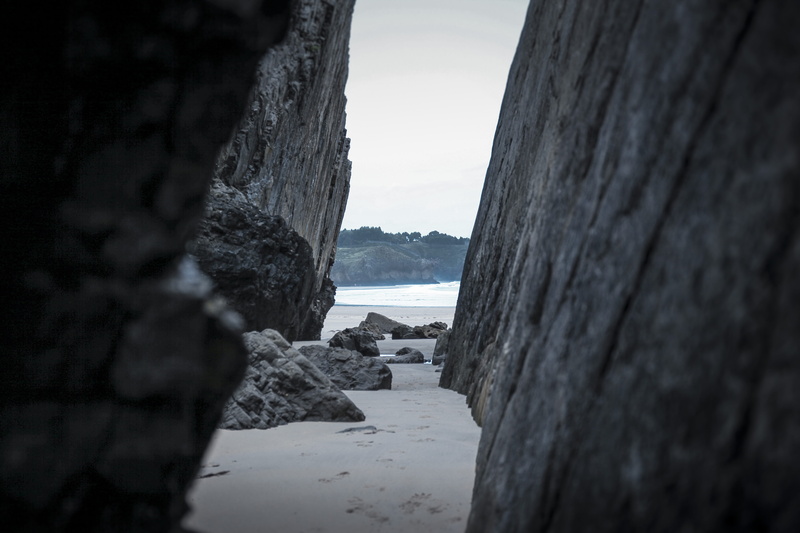 tourism, light, famous Place, perspective, travel, beach, rock - Object, gray, waters Edge, europe, 5K, formation, vacations, coastline, españa, llane