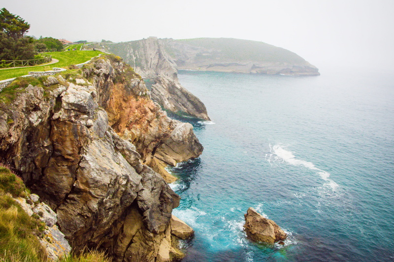 nature, rock formation, eroded, mountain, beach, sea, europe, rock, 5K, scenic, bay, blue, outdoor, no people, summer, spain, travel, water, park, llanes