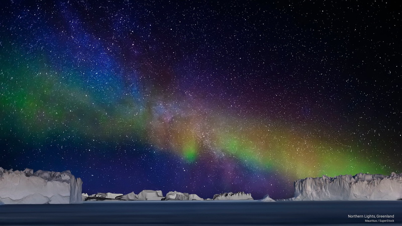 2K, Weather, northern, greenland, lights
