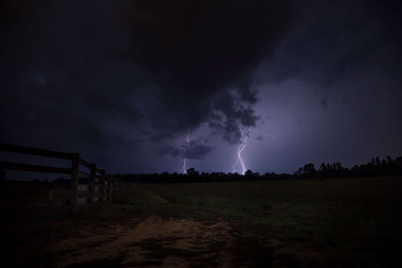 storm, grass field, communication, thunderstorm, lightning strike, field, clouds, cloudy, scenics - nature, thunderbolt, cloud - sky, power, grassland