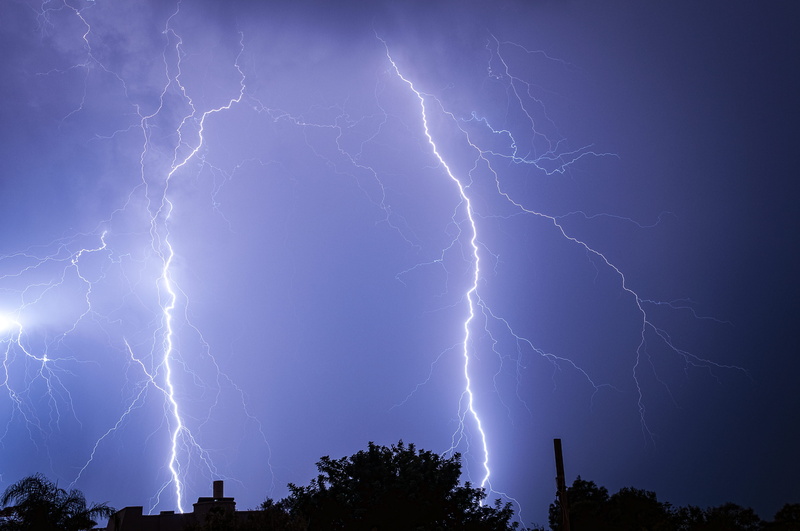 outdoors, warning sign, storm, sky, power supply, power, night, electricity, no people, communication, aggression, flash, ominous, lightning, storm cloud