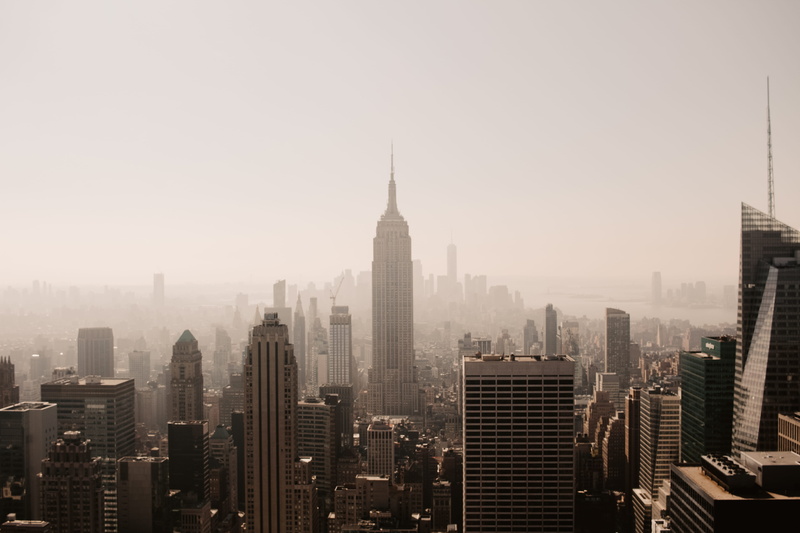 building, view, shot, landscape, built structure, new york, architecture, urban, from above, tall - high, travel destinations, skyscraper, skyline, town