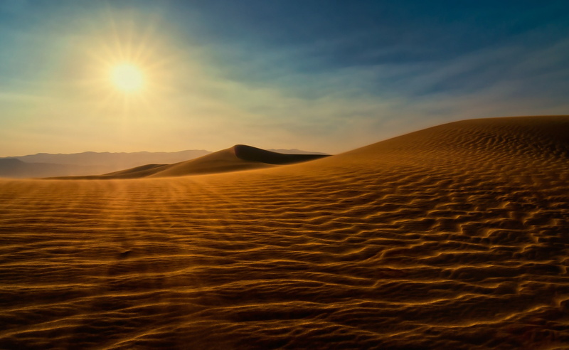 golden, sunlight, Nature, lens flare, summer, tranquil scene, Desert, brown, beauty in nature, atmospheric, climate, remote, sun, hd, no people, environment