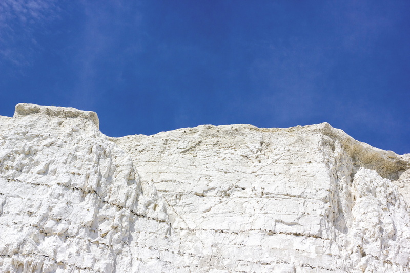 outdoors, day, landscape, beauty in nature, formation, blue, cliffs, clouds, contrast, united kingdom, seaford, summer, beach, uk, seven sisters country park