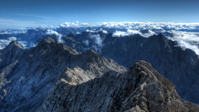 aerial view, alp, formation, no people, scenic, europe, geological formation, nature, clouds, forest, non-urban scene, panorama, remote, range, 1080P